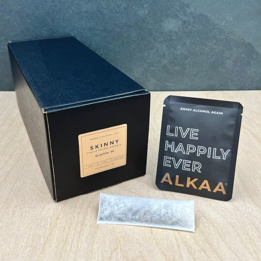 ALKAA Singles | Box of 50 Skinny Sachets