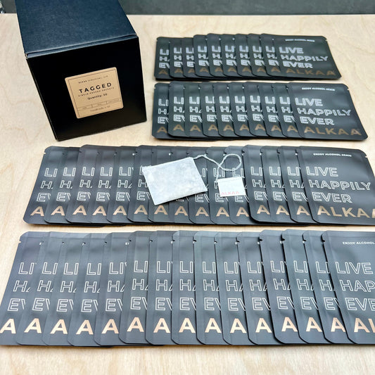 ALKAA Singles | Box of 50 Tagged Sachets