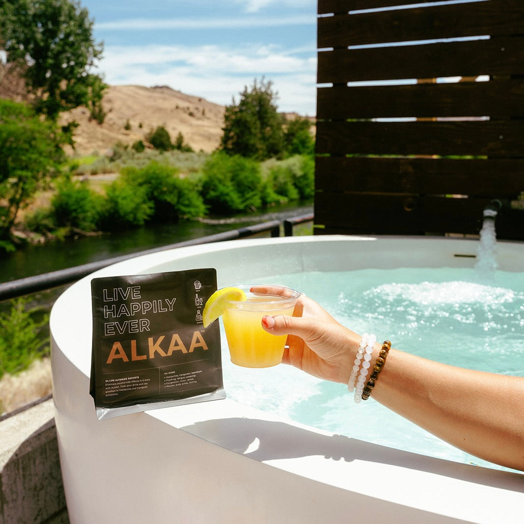 ALKAA Regular Sachets: "Wine Filter" For ANY Alcohol (Resealable Pouch)