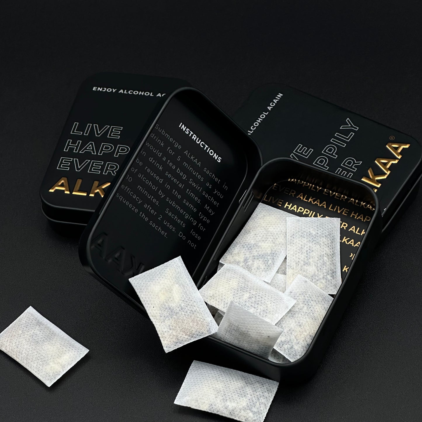 ALKAA Dram Sachets: Our Smallest Alcohol Filter