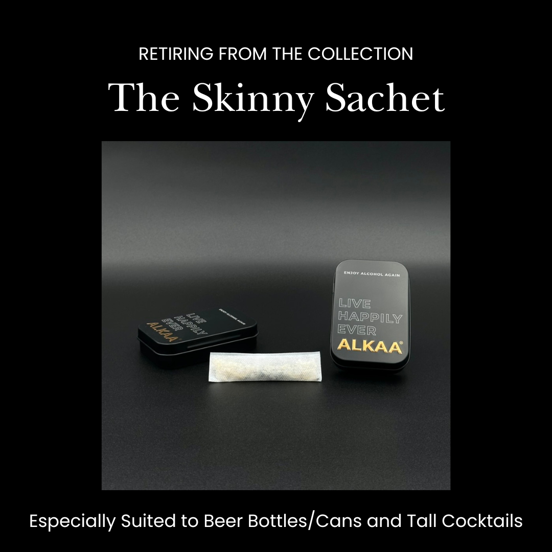 ALKAA Skinny Sachets - For Beer Bottles and Cans