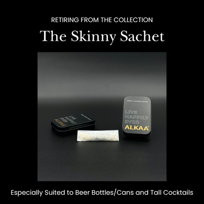ALKAA Skinny Sachets - For Beer Bottles and Cans