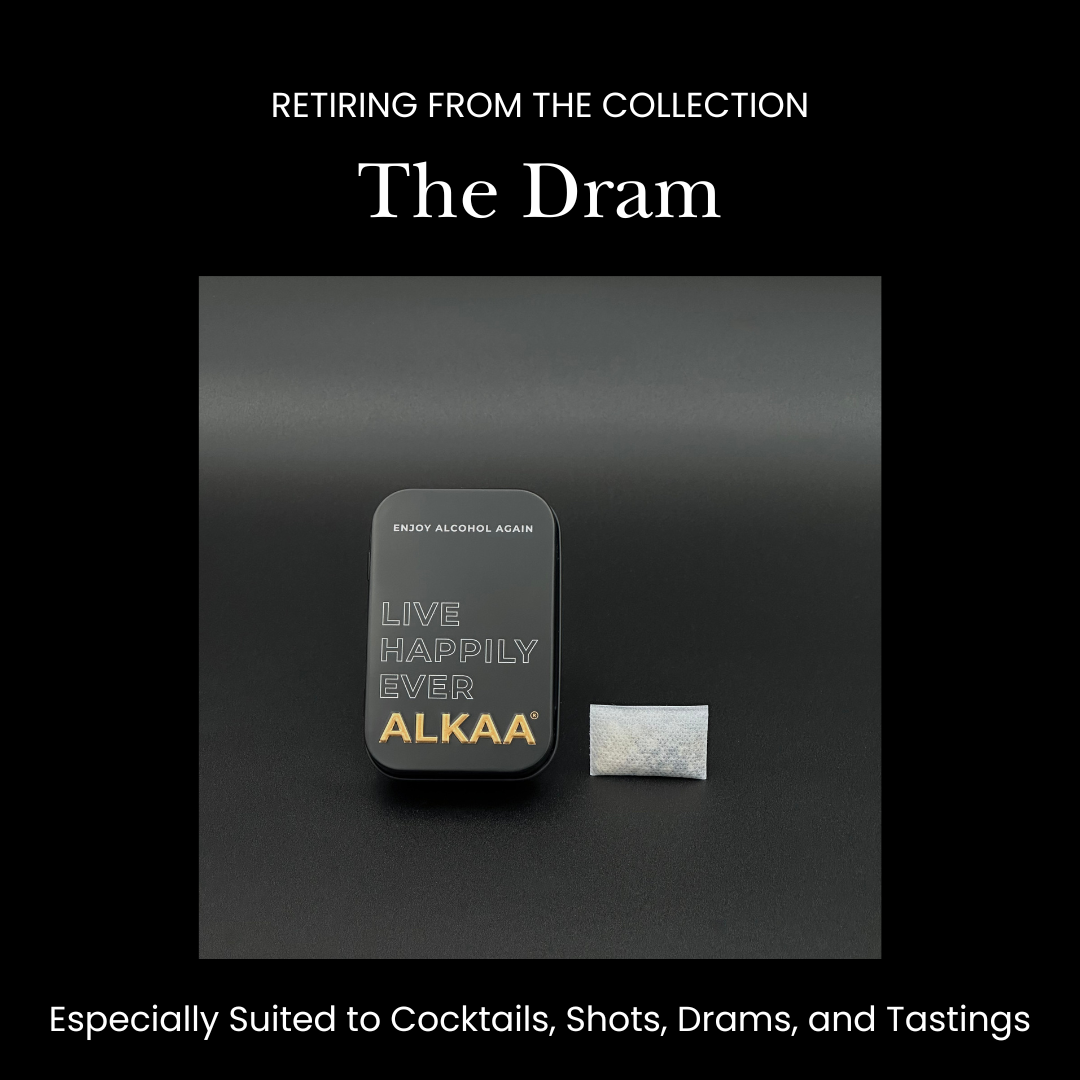 ALKAA Dram Sachets: Our Smallest Alcohol Filter