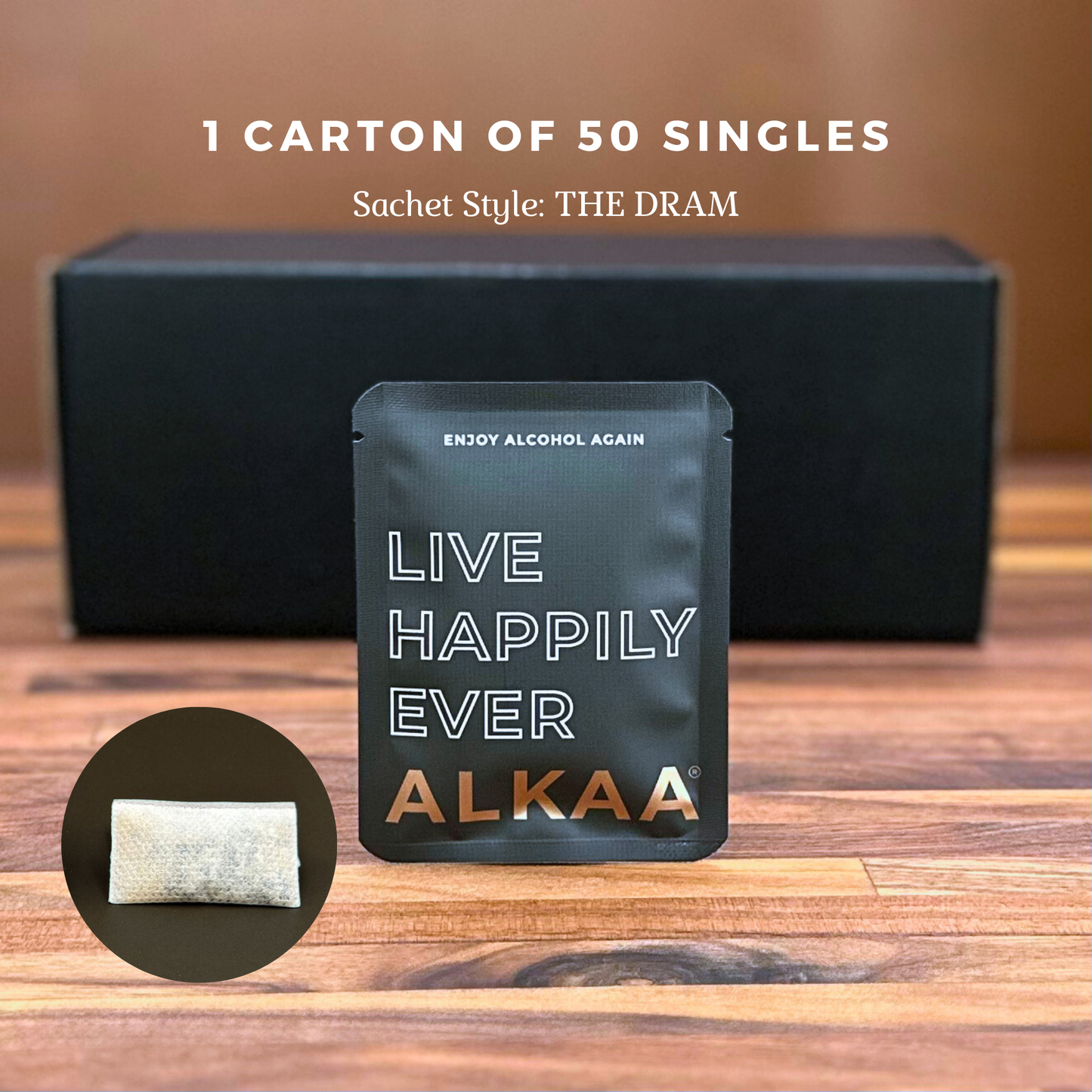 ALKAA Dram Singles | Carton of 50