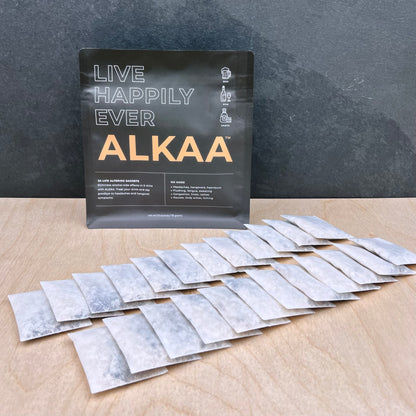 ALKAA Regular Sachets: "Wine Filter" For ANY Alcohol (Resealable Pouch)