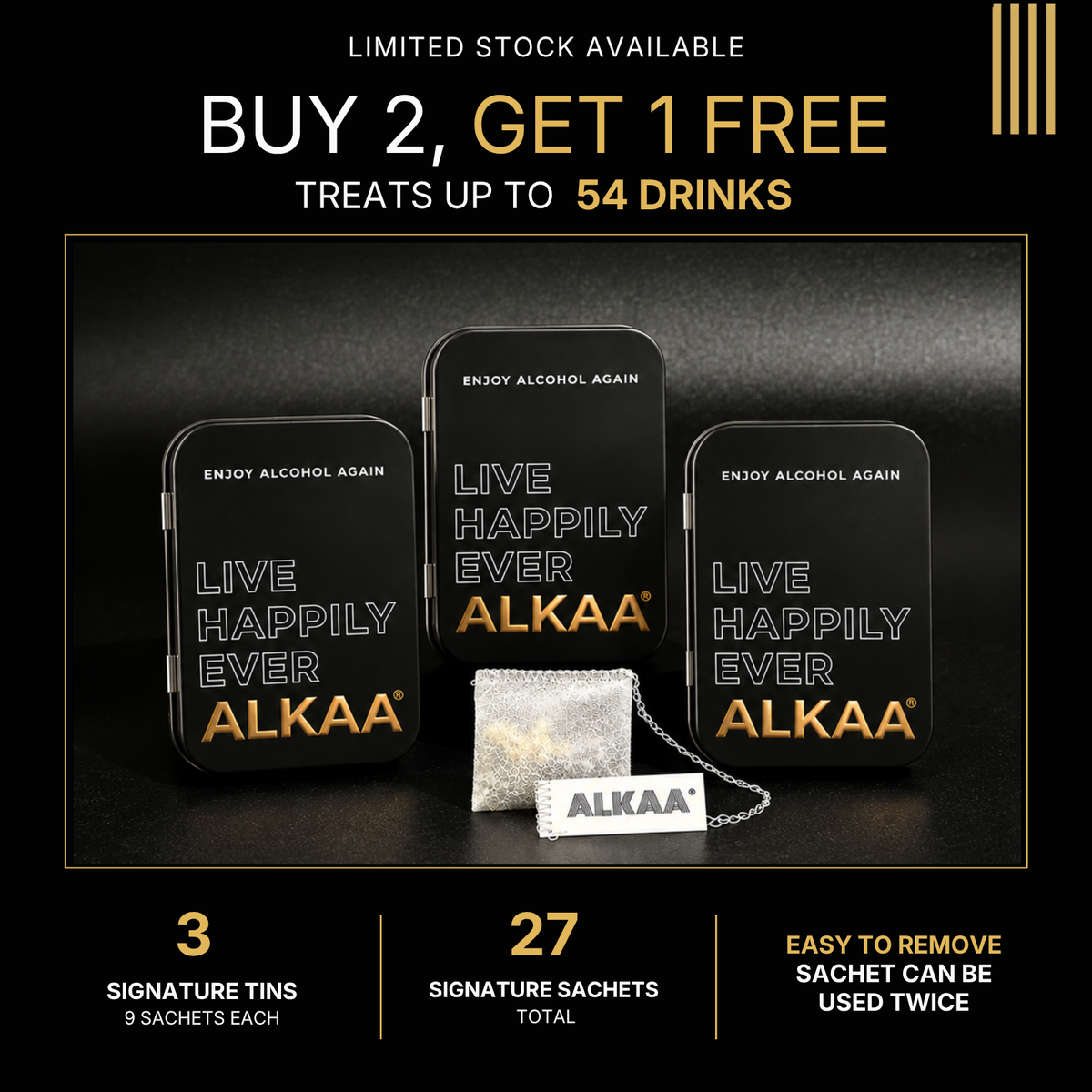 ALKAA Signature Sachets: Beyond Wine Wands