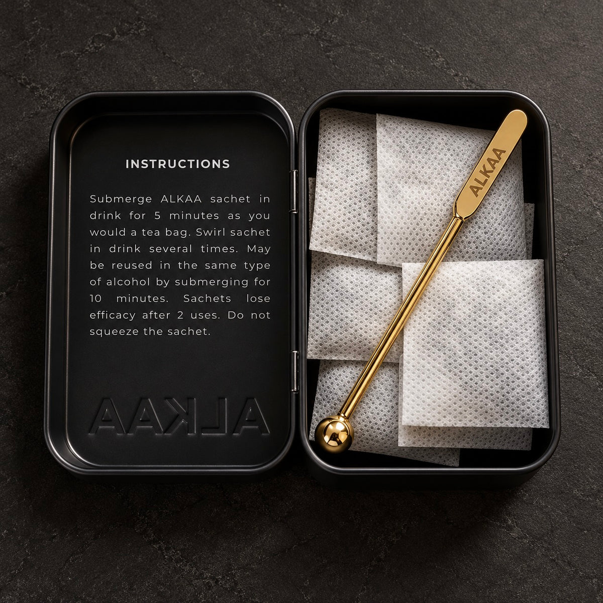 The ALKAA Stir | Cocktail Stirrer & Reusable Swizzle Stick