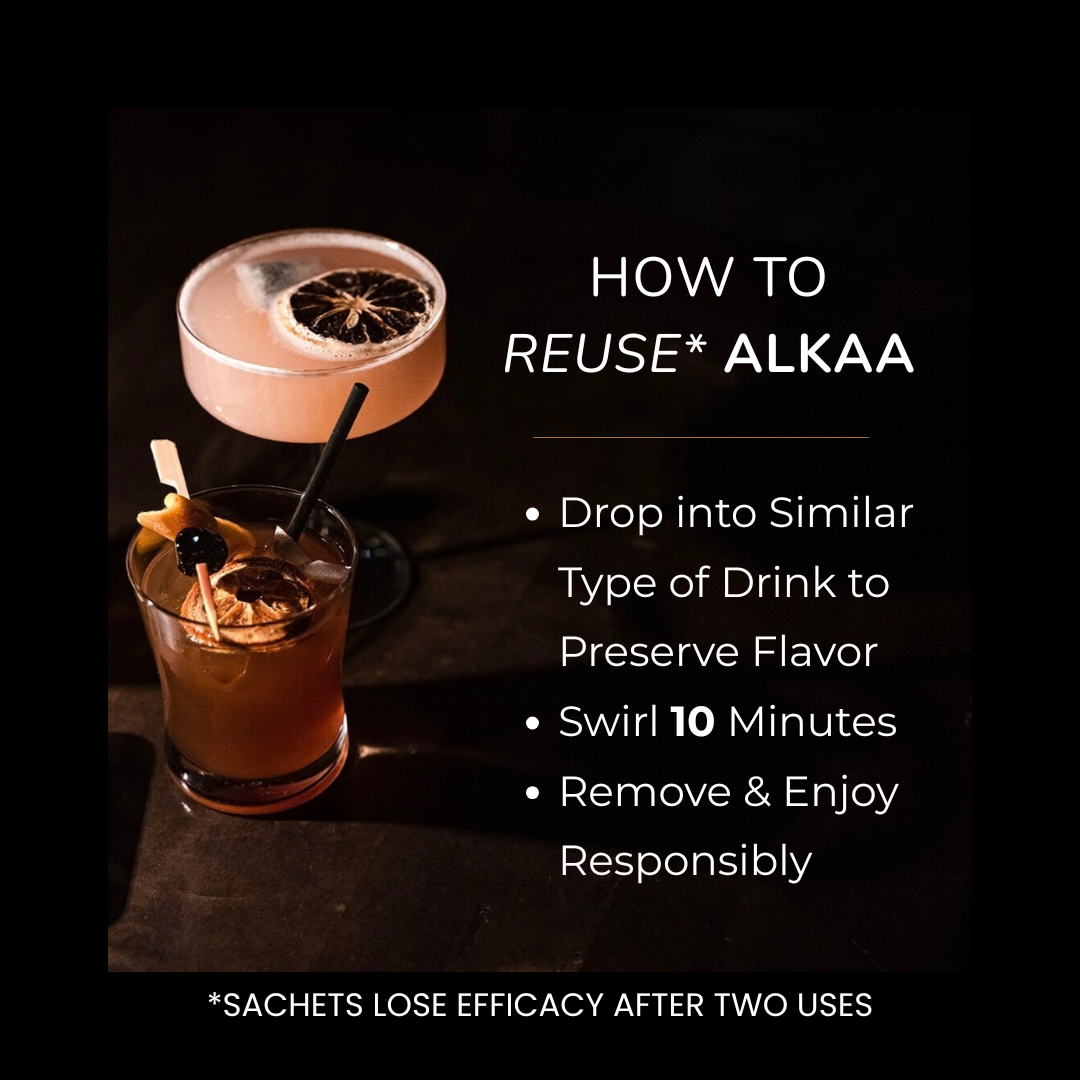 ALKAA Tagged Sachets: Beyond Wine Wands