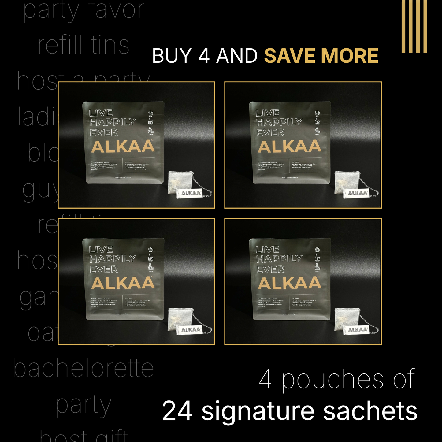 ALKAA Signature Sachets: Beyond Wine Wands