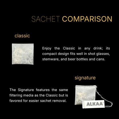 ALKAA Signature Sachets: Beyond Wine Wands